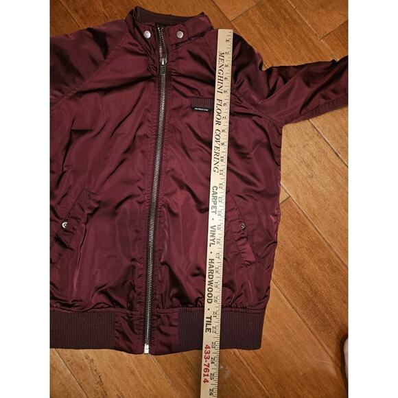 Women's Members Only Satin Cafe Racer Satin Bomber Jacket Size XS - Picture 9 of 12